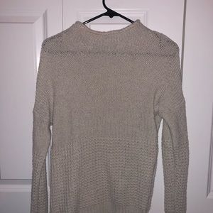 mock neck sweater